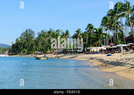 Maenam Beach, Koh Samui, Thailandia Foto Stock