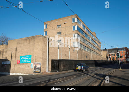 L'esterno del Broadmarsh Shopping Centre nel 2016 fu demolito, Nottingham City Nottinghamshire Inghilterra UK Foto Stock