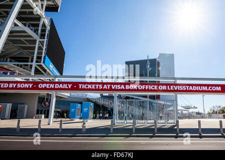 Levi's Stadium di Santa Clara California home del superbowl 2016 50 Foto Stock