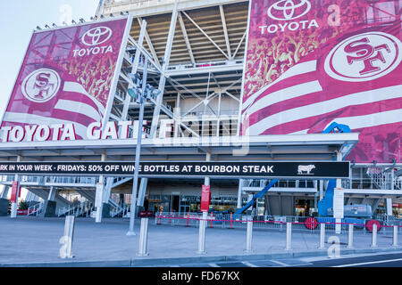 Levi's Stadium di Santa Clara California home del superbowl 2016 50 Foto Stock