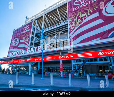 Levi's Stadium di Santa Clara California home del superbowl 2016 50 Foto Stock