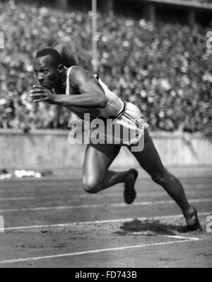 Jesse Owens Foto Stock