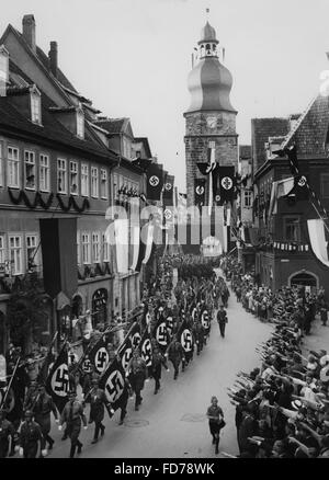 75 anni di Ginnastica tedesco Associazione in Coburg, 1935 Foto Stock