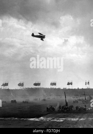 Wehrmacht dimostrazioni durante il Rally di Norimberga, 1937 Foto Stock