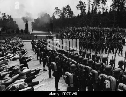 Commemorazione degli eroi in Heidelberg, 1936 Foto Stock