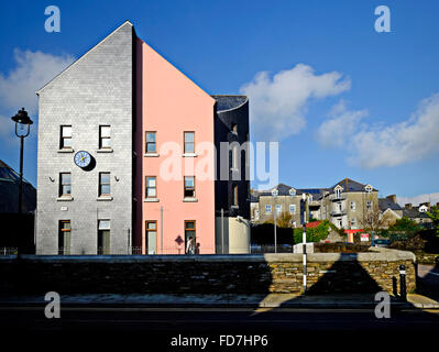 Clonakilty public library building West Cork in Irlanda Foto Stock