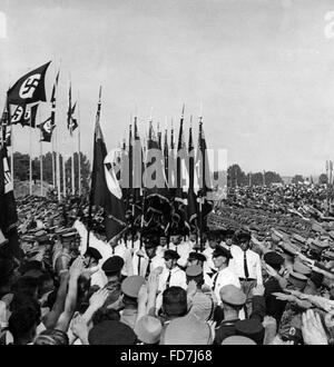 Saarland al rally di Ehrenbreitstein, 1934 Foto Stock