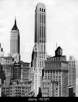 City Bank agricoltori Trust Building di New York City, 1930/31 Foto Stock