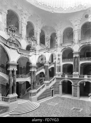 Justizpalast a Karlsplatz (Stachus) a Monaco di Baviera Foto Stock