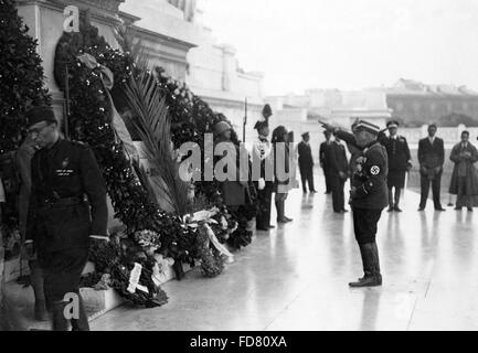 Charles Edward di Saxe-Coburg e Gotha in Italia Foto Stock