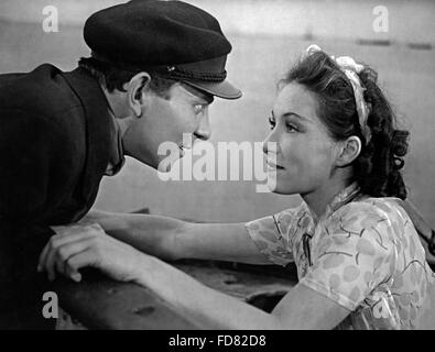 Brigitte Horney e Joachim Gottschalk, 1940 Foto Stock