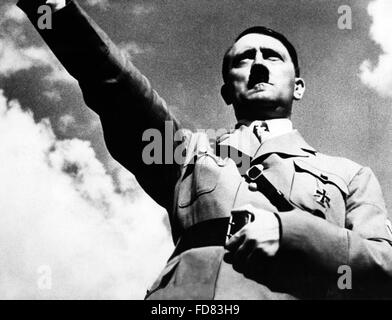 Ritratto di Adolf Hitler, 1934 Foto Stock