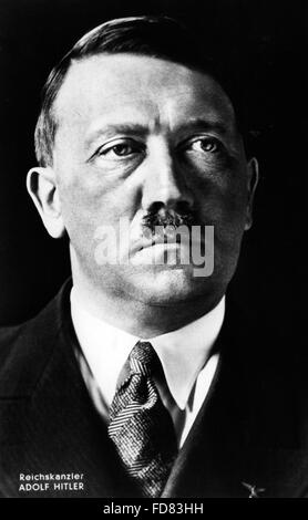 Ritratto di Adolf Hitler, 1935 Foto Stock