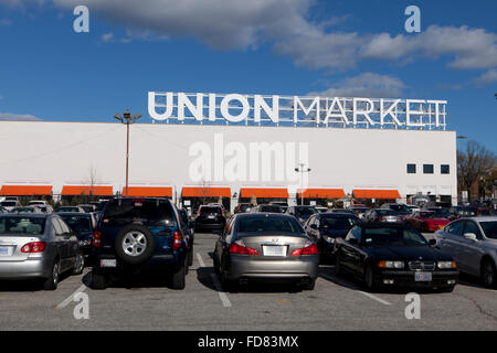 Unione Market building - Washington DC, Stati Uniti d'America Foto Stock