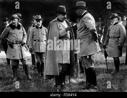 Arciduca Franz Ferdinand a cacciare in Goehrde Foto Stock