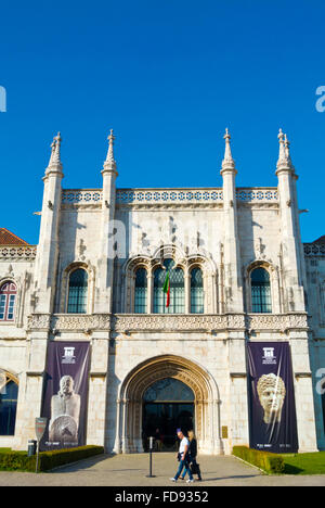 Il Museu Nacional de Archeologia, museo archeologico, Mosteiro dos Jerónimos, il Monastero di Jeronimos, Belem, Lisbona, Portogallo Foto Stock