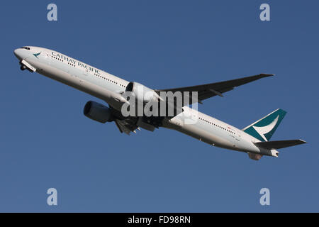 CATHAY PACIFIC SWIRE GROUP HONG KONG NUOVA LIVREA 2015 Foto Stock