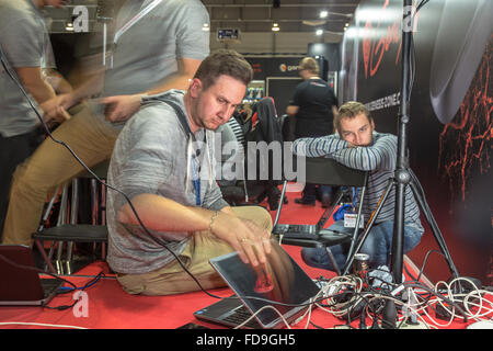 Poznan, Polonia, Poznan gioco Arena (PGA) Foto Stock