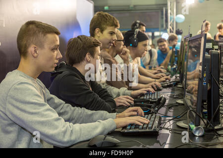 Poznan, Polonia, Poznan gioco Arena (PGA) Foto Stock