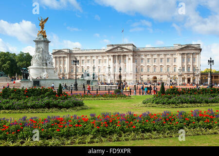 Londra, Buckingham Palace Foto Stock