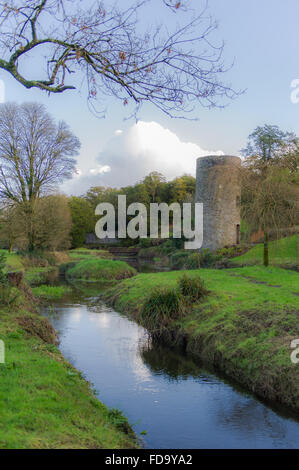 I Giardini del Castello di Blarney, Blarney, Cork, Irlanda. Foto Stock