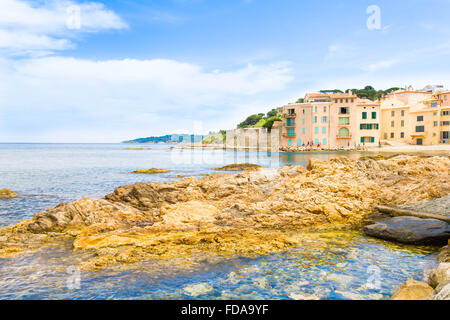 Saint-Tropez, Costa Azzurra Foto Stock