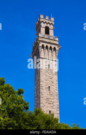 Cape Cod a Provincetown torre del pellegrino in Massachusetts, STATI UNITI D'AMERICA Foto Stock