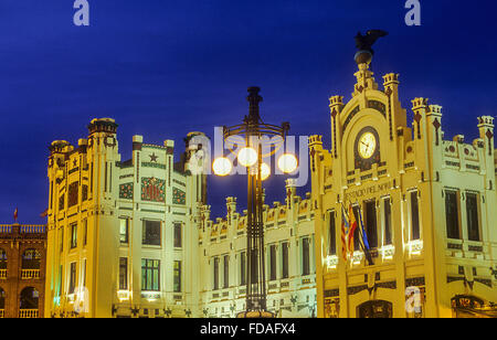 Stazione ferroviaria nord, Estacion del Norte,Valencia,Spagna Foto Stock