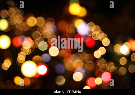 Abstract sfondo bokeh di fondo Foto Stock