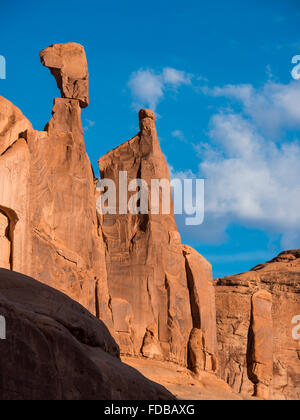 Park Avenue, Arches National Park, Moab, Utah. Foto Stock