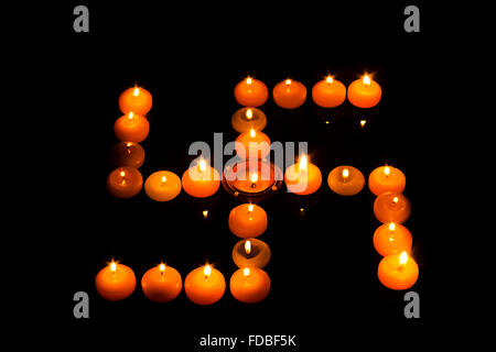 Indian Festival Diwali Diya Swastika nessuno Foto Stock