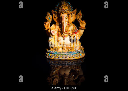 Indian Festival Diwali Ganapati statue nessuno Foto Stock