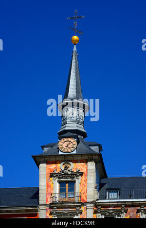 Plaza Mayor Madrid Spagna ES Foto Stock