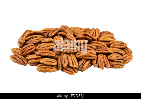 Decorticate noci pecan, noto anche come Hicory dadi. Foto Stock