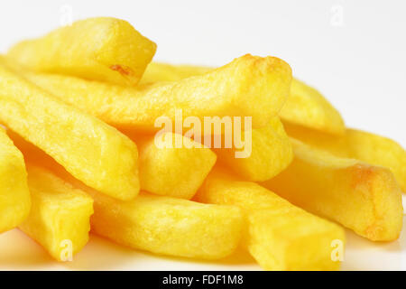 Dettaglio del fritto di fresco patate fritte Foto Stock