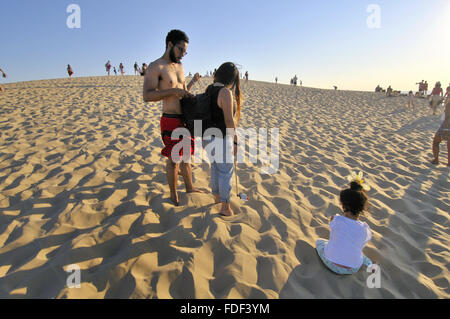 Dune di Pilat o Pyla, La Teste de Buch, Francia Foto Stock