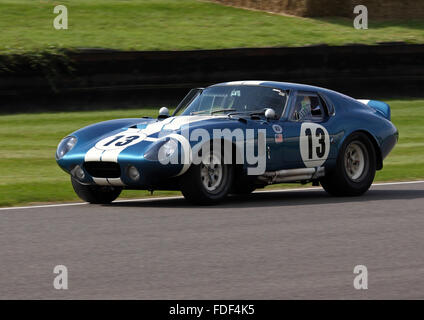 Shelby Cobra Daytona Coupe a Goodwood 2015. Foto Stock