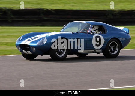 Shelby Cobra Daytona Coupe a Goodwood 2015. Foto Stock