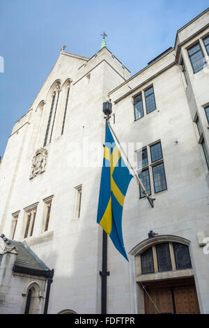 Ulrika Eleonora Chiesa, la Chiesa svedese a Londra, Regno Unito Foto Stock