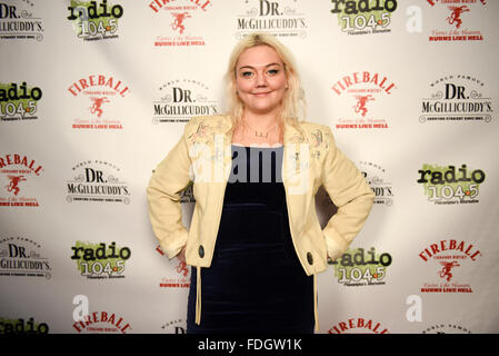 Philadelphia, Pennsylvania, USA. 31 gennaio, 2016. Cantante, compositore, e attrice, ELLE RE, a Radio 104,5 Winter Jam @ XFinity Live in Philadelphia PA Credito: Ricky Fitchett/ZUMA filo/Alamy Live News Foto Stock