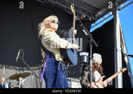 Philadelphia, Pennsylvania, USA. 31 gennaio, 2016. Cantante, compositore, e attrice, ELLE RE, eseguendo a radio 104,5 Winter Jam @ XFinity Live in Philadelphia PA Credito: Ricky Fitchett/ZUMA filo/Alamy Live News Foto Stock