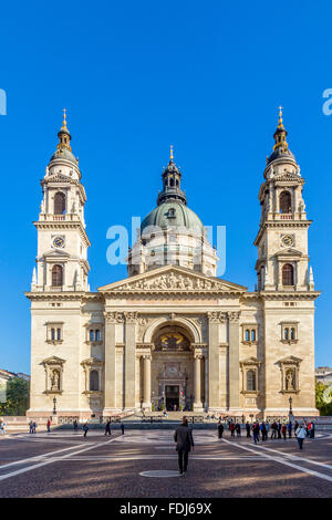 La Basilica di Santo Stefano, Budapest, Ungheria Foto Stock
