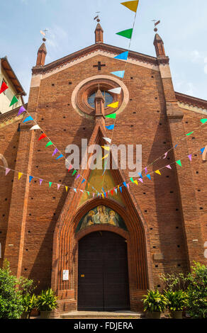 La Chiesa di San Domenico - Chiesa di San Domenico , fondata nel 1216 , Torino, Italia Foto Stock