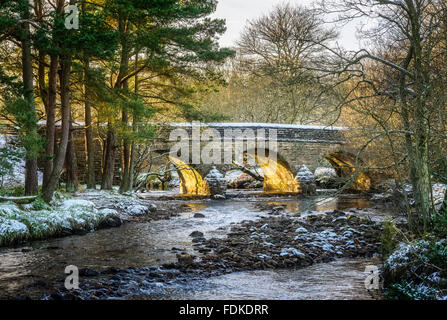 Baybridge sul fiume Derwent Foto Stock