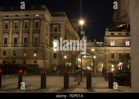 Riksdagshuset by night - Stoccolma, Svezia, Europa Foto Stock