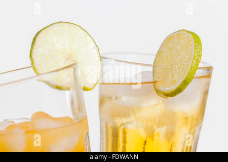 Fatta in Casa sana ice tea succo di frutta bevande Foto Stock