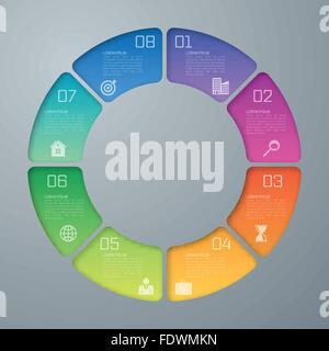 Modello per la presentazione Illustrazione Vettoriale