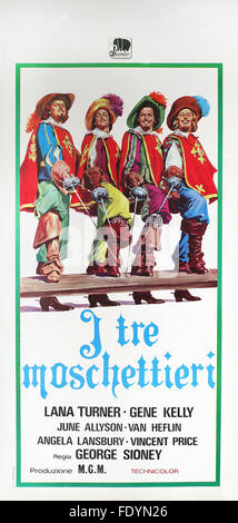 Tre Moschettieri, La (1948) - Film in italiano Poster Foto Stock