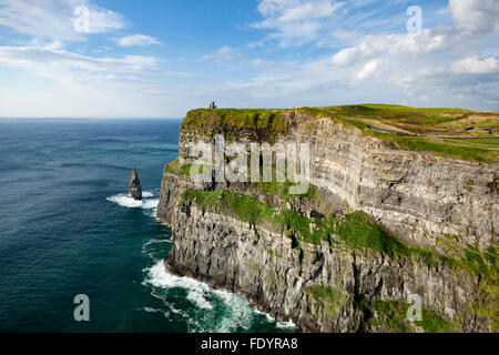 Le Scogliere di Moher, County Clare, Irlanda. Foto Stock