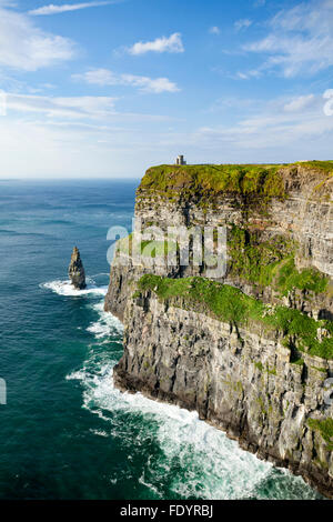 Le Scogliere di Moher, County Clare, Irlanda. Foto Stock